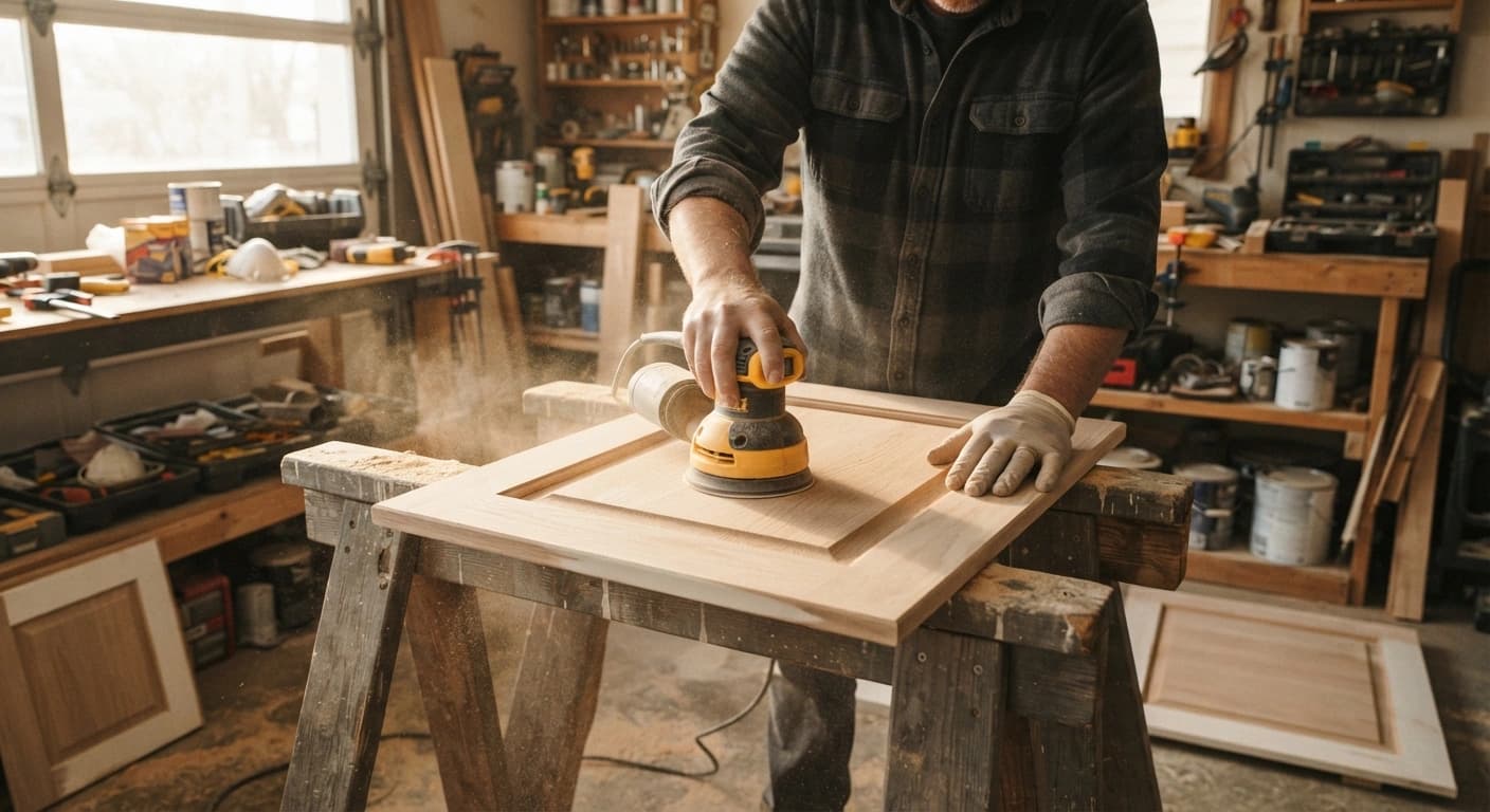 How to Refinish Kitchen Cabinets