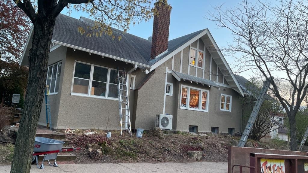 Curio Gray Stucco Exterior