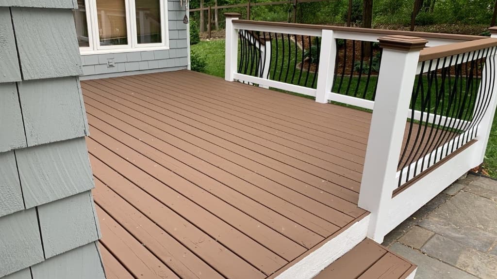 Lodge Brown Deck Staining