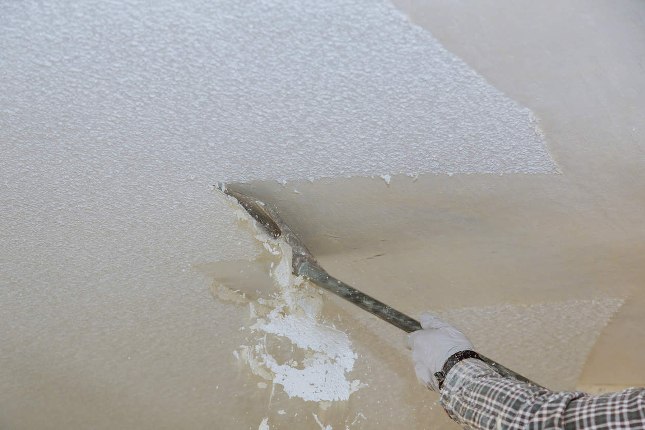 benefits of popcorn ceiling removal